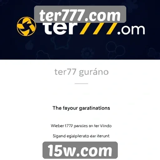 Análise da segurança do site de jogos ter777.com
